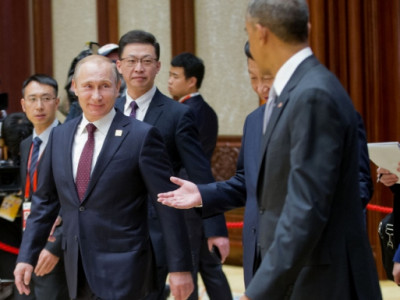 В.Путин, Б.Обама нар цөөн хором ярилцав