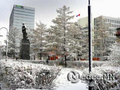 Улаанбаатарт 1 градус байна