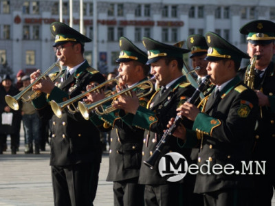 Цэргийн үлээвэр найрал хөгжим үүсч хөгжсөний 100 жилийн ойд зориулсан баярын парад