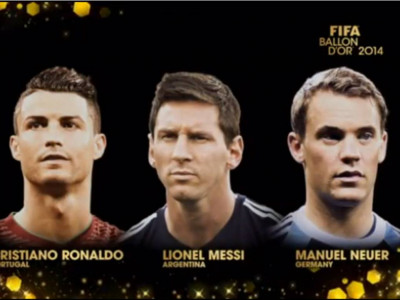 ”Ballon d’Or”-т өрсөлдөх шилдэг гурван хөлбөмбөгчин шалгарлаа