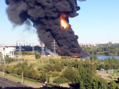 Москва гол дээрх түймэр