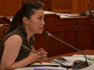 Г.Уянга гишүүн Н.Энхбаярт хулхидуулжээ