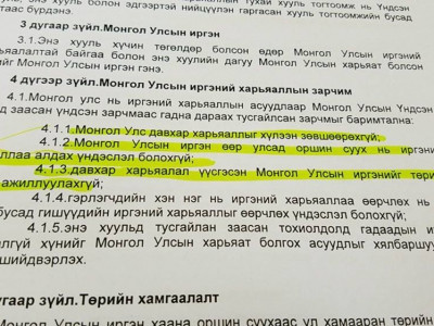 Эх орны хөгжил цэцэглэлт болон хүн амын бодлогод эерэгээр нөлөөх хууль хэлэлцэгдэх гэж байна