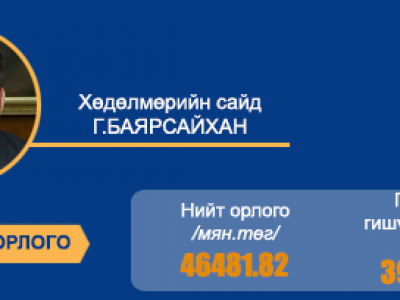 Танилц: Сайд нарын дийлэнх нь нэг орон сууцтай бол Г.Баярсайхан сайд 6 орон сууцтай