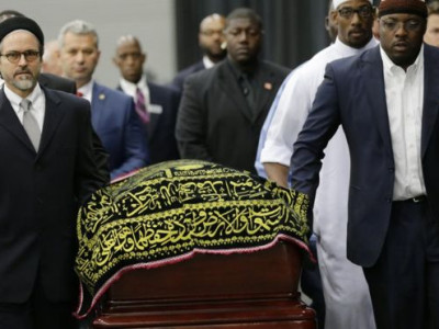  Мухамид Алиг өнөөдөр сүүлчийн замд нь үднэ