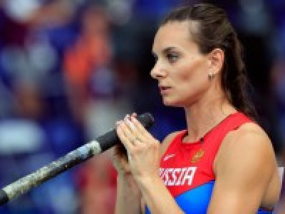 Исинбаева олимпоос татгалзаж байгаагаа мэдэгдлээ