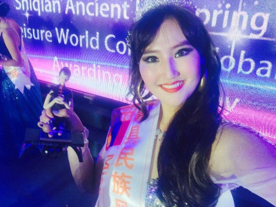Мисс Б.Гүнзаяа “Miss Leisure World 2016” тэмцээнээс ганзага дүүрэн эх орондоо ирлээ