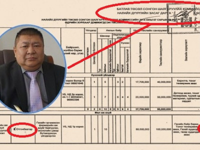 Налайхын Засаг даргад Эрүүгийн хэрэг үүсгэн шалгаж эхэлжээ