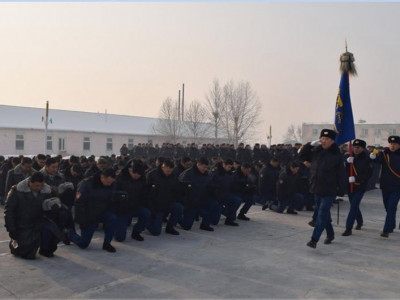 Цэргийн тангараг өргөх ёслолын ажиллагаа боллоо
