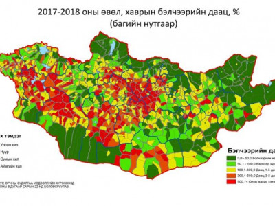 Өмнөговь, Дорноговь, Дундговь аймгуудад өвөлжилт, хаваржилт хүндрэхээр байна