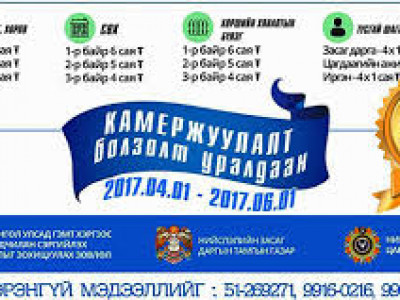 “Камержуулалт” болзолт уралдаан зарлагдлаа