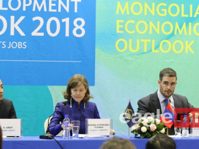 Монголын эдийн засаг ирэх жилүүдэд өсөлттэй байна