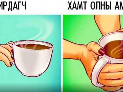 Та аягаа хэрхэн барьдаг вэ? Өөрийгөө ямар чадвартай болохыг мэдэж авцгаая!