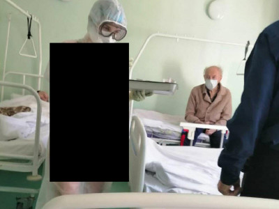 Нүцгэн сувилагч хараад КОВИД-той өвчтөний сэтгэл санаа нь сайжрах гэнэ 