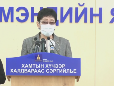 А.Амбасэлмаа: 212 хүнд шинжилгээ хийхэд коронавирус илрээгүй