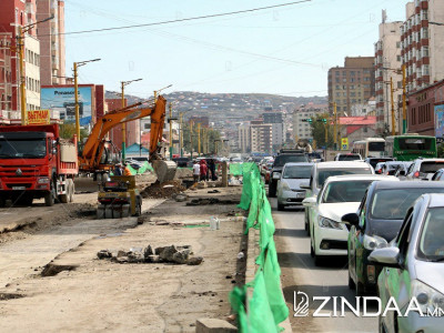 Хугацаа нь саатсан Баянбүрдийн замыг энэ долоо хоногт дуусгана гэв