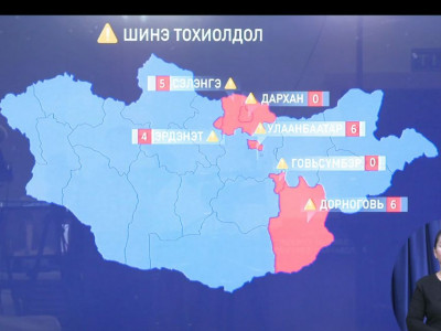 Улаанбаатарт 6, Сэлэнгэд 5, Дорноговьд 6, Орхон аймагт 4 тохиолдол тус тус шинээр бүртгэгдэж, дотоодын халдварын тоо 143 боллоо