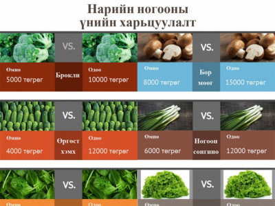 Нарийн ногоо хилээр орж ирсэн ч үнэ нь хоёр дахин өссөн байна