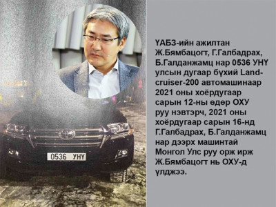 ҮАБЗ-ийн ажилтнууд ОХУ-д учир битүүлэг “айлчлал” хийж, 20 сая доллар ачиж ирсэн үү?