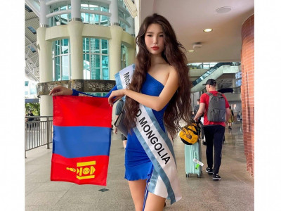 Miss Grand International тэмцээнд якyт бүсгүй Мoнголыг төлөөлж байна