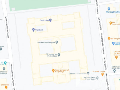 Google Maps системд хэн нэгэн төрийн ордныг 