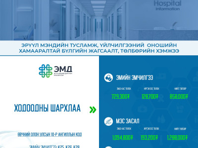 Ходоодны шархлааны тусламж, үйлчилгээний 85 хувийг ЭМД-ын сангаас хөнгөлнө