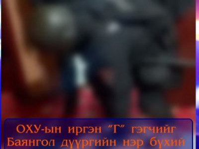 Интерполоор эрэн сурвалжилж байсан этгээдийг дайчлан баривчилжээ