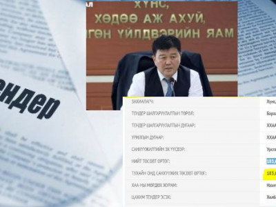 Төсвийг мөшгөе: Хүнс, хөдөө аж ахуй, хөнгөн үйлдвэрийн яам 6 төрлийн шагналд мөнгөн аяга 220 сая, цом 233 сая, домбо 33 сая төгрөгөөр авч өгнө