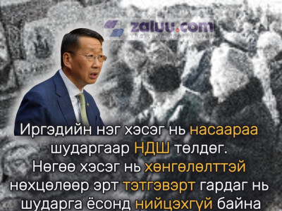 Иргэдийн нэг хэсэг нь насаараа шударгаар НДШ төлдөг. Нөгөө хэсэг нь хөнгөлөлттэй нөхцөлөөр эрт тэтгэвэрт гардаг нь шударга ёсонд нийцэхгүй байна