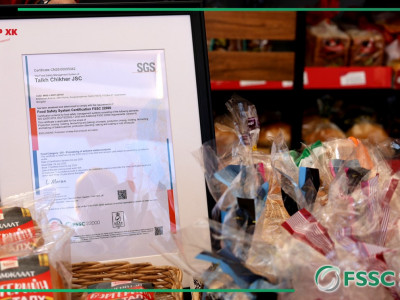 “Талх Чихэр” ХК Олон улсын FSSC 22000 (V.6) стандартын гэрчилгээг гардан авлаа