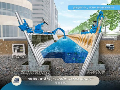 “Хөрсний ус, үерийн хамгаалалт” төслийн ТЭЗҮ-ийг боловсруулах ажил 40 хувийн гүйцэтгэлтэй байна