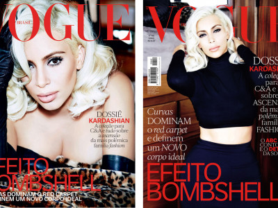 Ким Кардашиан “Vogue” сэтгүүлийн нүүрэнд залрав