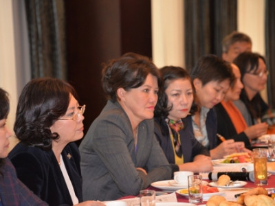 УИХ-ын эмэгтэй гишүүд НҮБ-уудын хамтарсан багийн гишүүдтэй уулзалт хийлээ